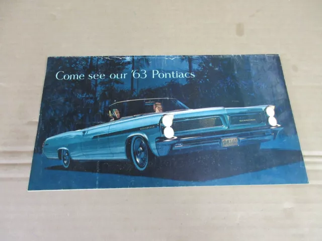 Vintage Oldsmobile For 64 Where The Action Is Brochure Advertisement   A5
