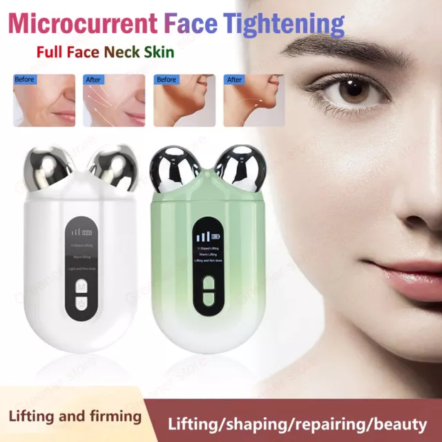 EMS Microcurrent Face Neck Skin Facial Beauty Machine Tightening Lifting Firming