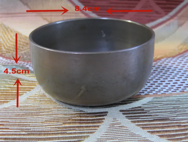 Orig.Used.Japanese Buddhist Bell .Singing Bowl.Copper Buddhist Bell .137g 8.4cm