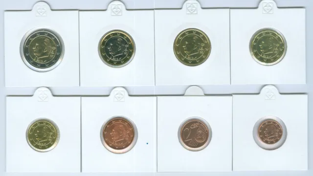 Belgien 1 Cent bis 2 Euro Kursmünzenset   (Wählen Sie zwischen: 1999 - 2023)