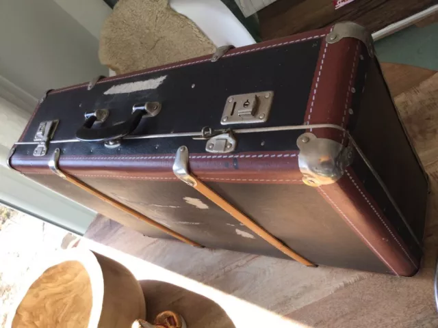 Antik Koffer Überseekoffer Oldtimer Impressionen Alt Reisekoffer 🧳 2