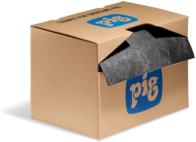 Absorbent Mat Roll in a Dispenser Box by  | 15" X 150' Oil Absorbent Mat Roll |