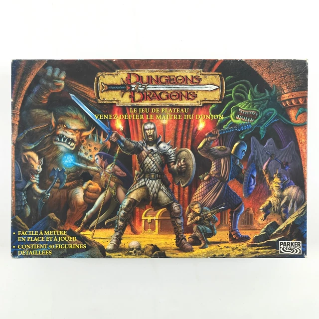 Pont Complet De Cartes Donjons & Dragons Jeu de Plateau, Parker 2003