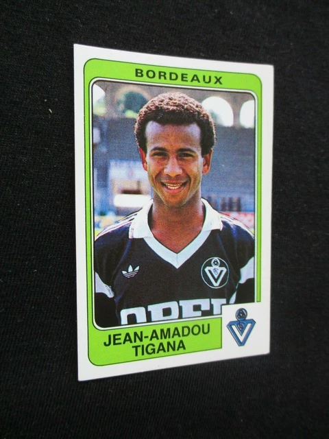 Carte Postale Jean Tigana Girondins De Bordeaux 1987 - Collection Football, France