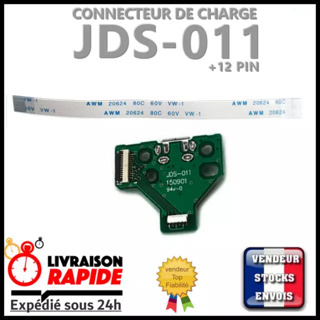 Connecteur de charge pour MANETTE PS4  playstation 4 dualshock NAPPE - JDS 011