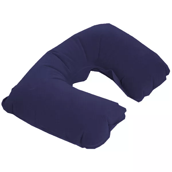 Highlander Repos-Tête Gonflable Oreiller Cervical Soutien Voyage Dormir Bleu