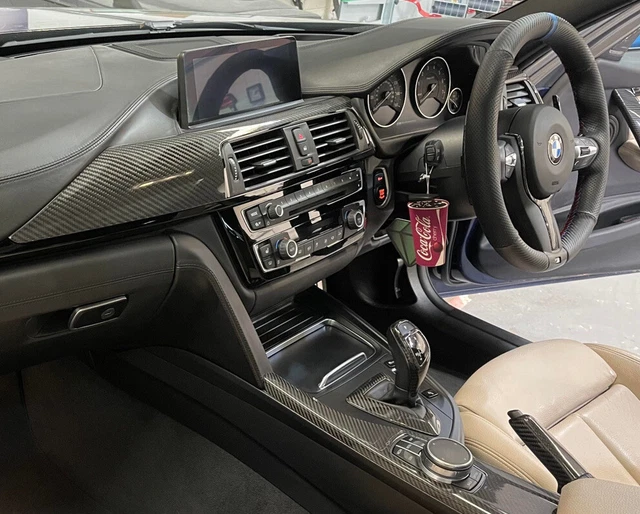 BMW M3 F80 M4 F82 F83 Genuine Carbon Fibre Interior Dash Cover Trim Rhd