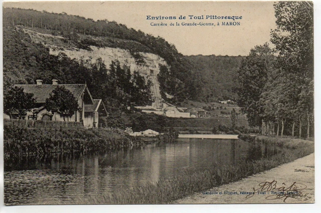 MARON - Meurthe and Moselle - CPA 54 - view of the Carriere de la Grande Grotte