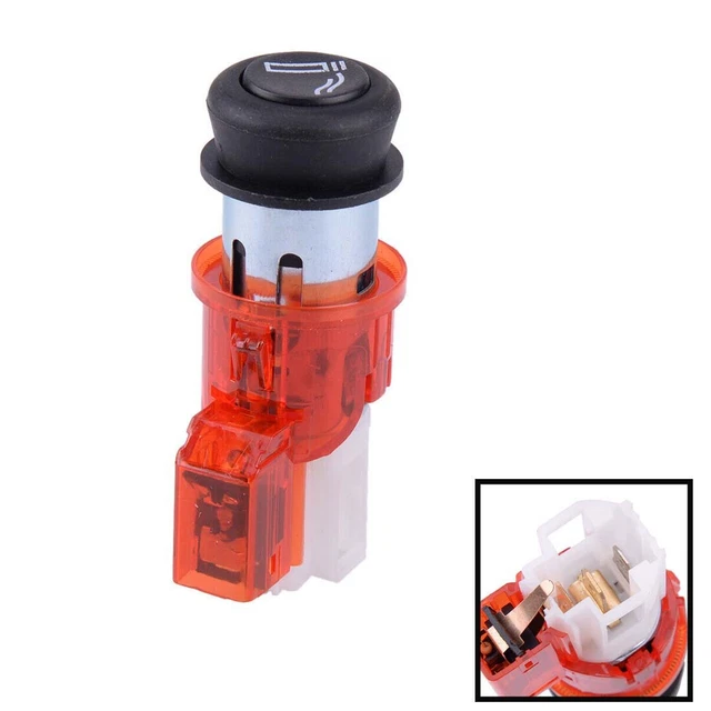Allume-cigare Pour Audi A3 A4 A6 A8 S RS - 12V - Noir - 4B0919305A - Compatible Multiples Modèles - 8