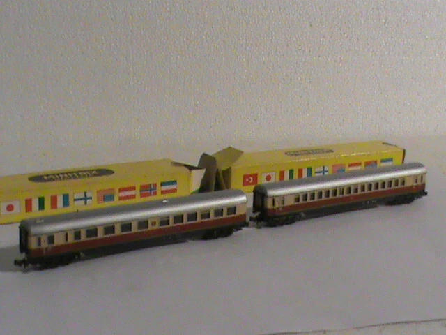 lot de 3 voitures voyageurs JEP /2 VOIT PULLMAN ET