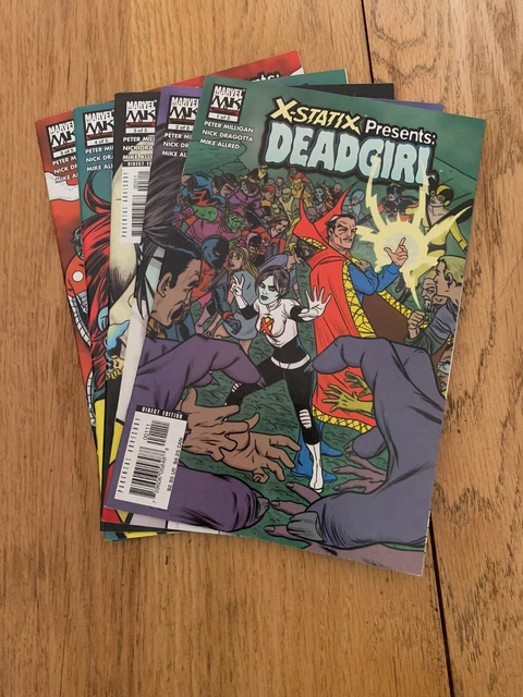 Marvel - X-Statix Presents: Deadgirl (2006) #1-5 - Full Run, Complete!