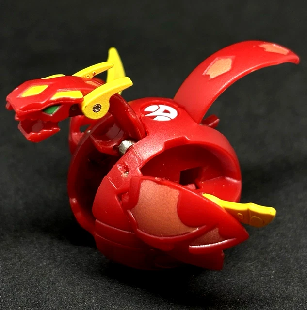 Bakugan Pyrus Helix Dragonoid – Battle Brawlers B2 – Figurine Plastique