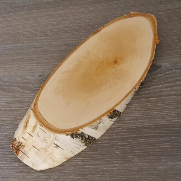 Abedul Escudo de Trofeo Ciervo Rehbockbaumscheibe Baumschild Natural Madera Con 2