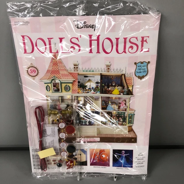 HACHETTE DISNEY DOLLS House Magazine Issue 59 Alice Wonderland Dining