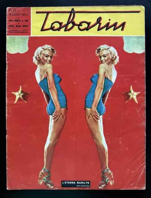 1954 Tabarin - Italian Magazine - Marilyn Monroe