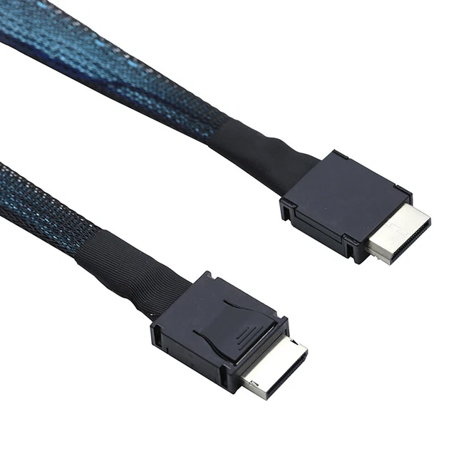 Produkte 85802 Delock Kabel OCuLink PCIe SFF-8611 zu U.2 SFF