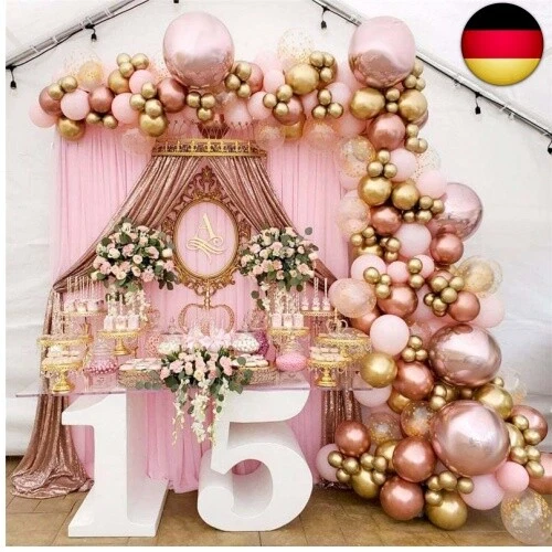 Amscan Deko-Set 'Happy Birthday' – Mit Luftballons & Girlande Für Die Perfekte Geburtstagsparty