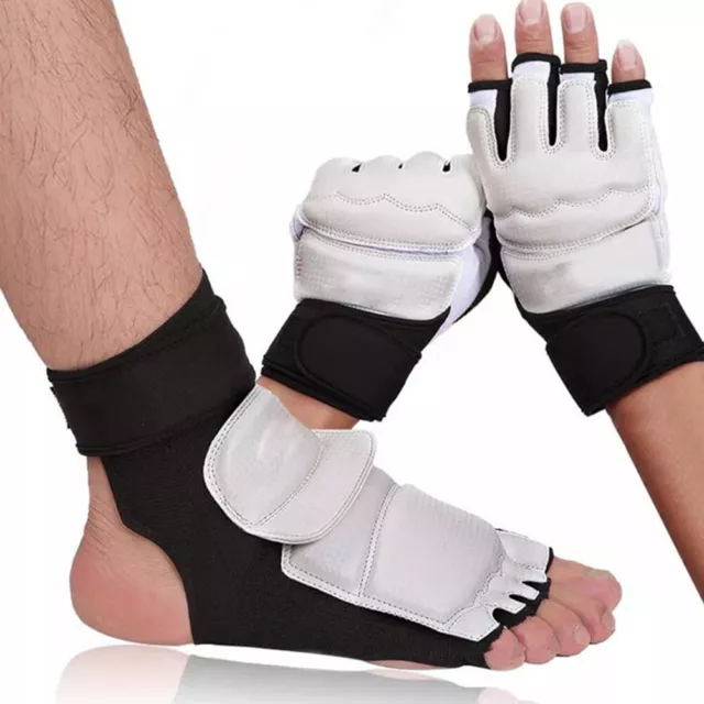 Taekwondo Gloves Socks Karate Kickboxing Foot Protector Training Boot Hand Guard