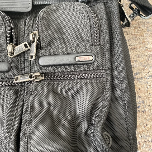 Tumi 26114D4 Tumi Alpha 2 Ballistic Portfolio Bag Laptop File Case 15"  Black 3