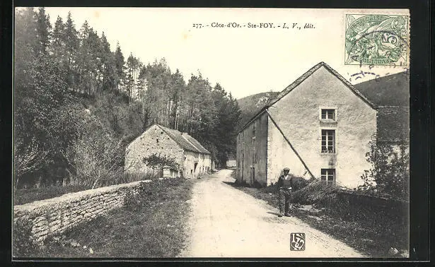 CPA Sainte-Foy, One Street