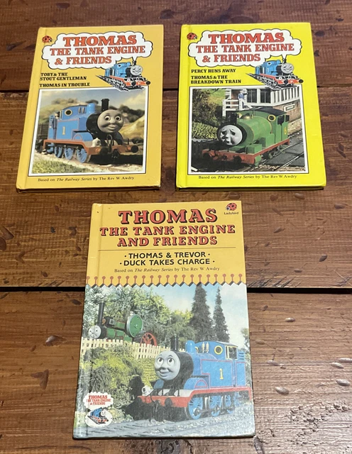 VINTAGE 1980S THOMAS the Tank Engine & Friends Ladybird Books Lot x 3 ...