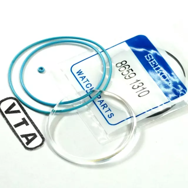 VTA Gaskets/SEALS for SEIKO 7002-7000 & 7002-7001 + 320W23 STYLE CRYSTAL & SEAL 2