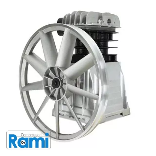 Gruppo pompante originale compressore ABAC NUAIR B3800 3 HP  4 HP OLIO GRATUITO
