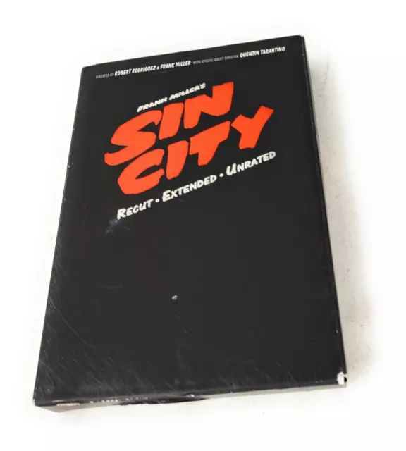 Sin City: Recut, Extended, Unrated Special Edition box set DVD w/graphic novel