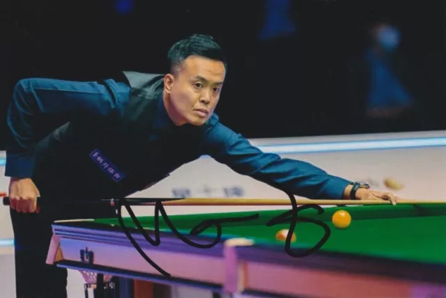 Marco Fu Hand Signed Snooker 6x4 Photo Snooker Autograph 3