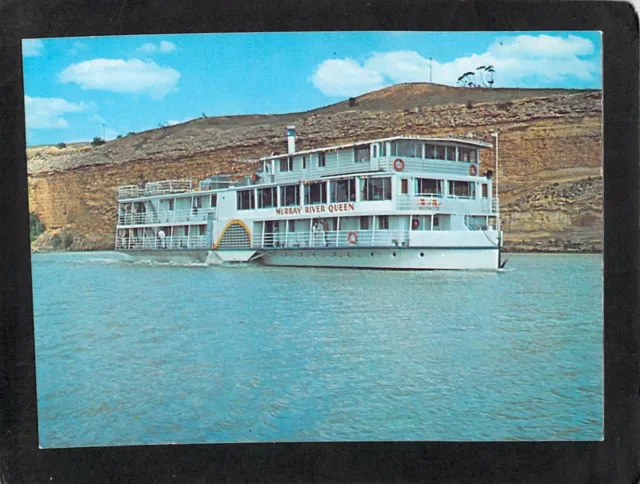 B5805 Australia SA Murray River Queen River Boat Pitt postcard