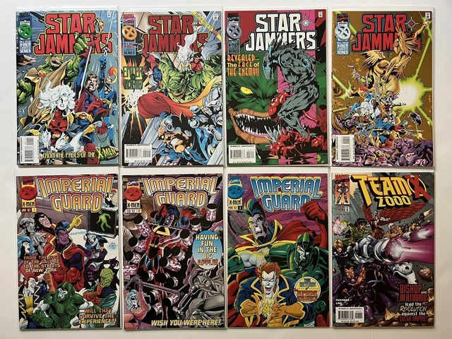 Starjammers 1995 1-4 Imperial Guard 1997 1-3 X-Men Spotlight On 1990 1-2 Team X
