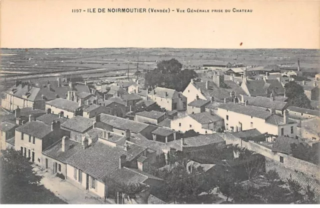 85 - ILE DE NOIRMOUTIER - SAN30070 - Vue Générale prise du Château