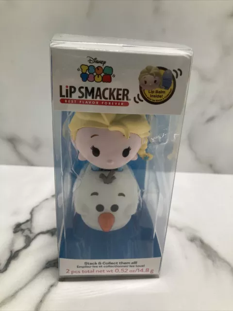 Lip Smacker Disney Tsum Tsum Olaf & Elsa Lip Balm, 2PACK