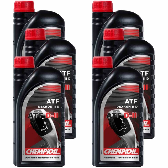 6x 1L CHEMPIOIL Huile pour Boîte à Vitesse Automatique Ch Atf D-Ii Allison C4