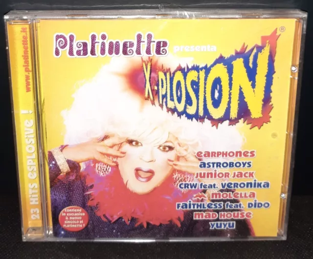 Platinette X-Plosion **Nuovo Sigillato** Cd Dance 2002