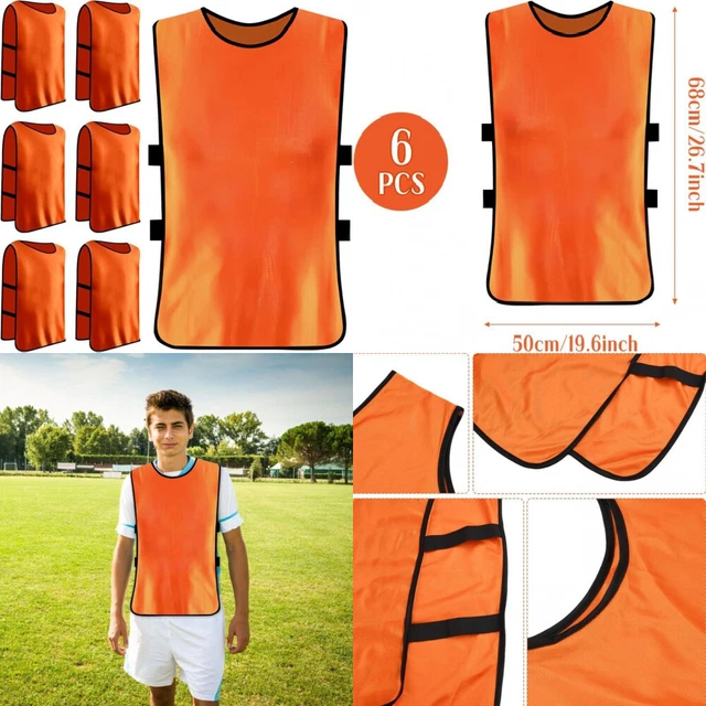 CASACCHE CALCIO ADULTI, Gilet da Allenamento Calcio, Pettorine da