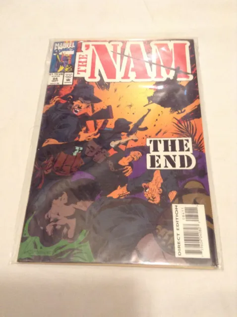 The 'Nam #84 The End Final Issue Marvel 1993 Nice Condition