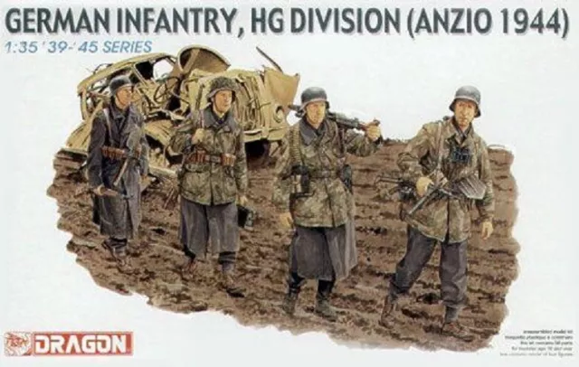 DRAGON 6158 1/35 scale German Infantry HG Division (Anzio 1944) model