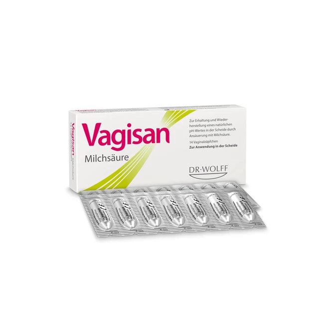 Supposte lattiche Vagisan, 14 pz. supposte 3441