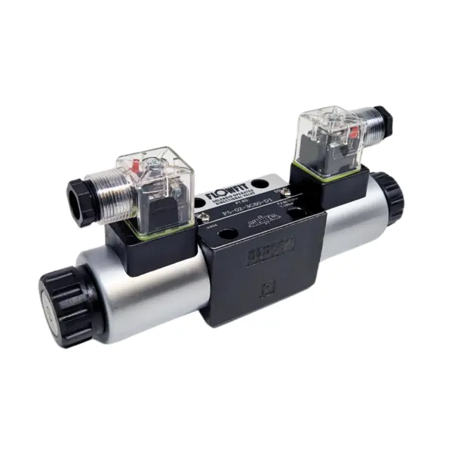 Flowfit Hydraulic Cetop 3 NG6 3 Position Solenoid Directional Control Valve