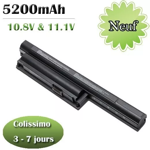 11.1V Batterie Pour SONY VAIO SVE1511L1E SVE1511L1EW SVE1511M1E SVE1512W1ESI