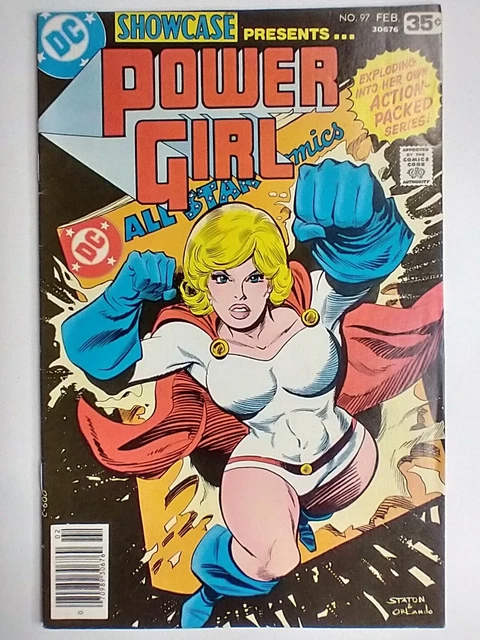 DC Comics Showcase #97 Origin Power Girl, 1st Appearances Zor-L, Allura, In-Z VF