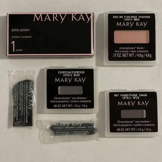 Mary Kay Petite Palette w/ Chromafusion Blush & Eye Shadows (see pics + details) Mary Kay Petite Palette w/ Chromafusion Blush & Eye Shadows (see pics + details)