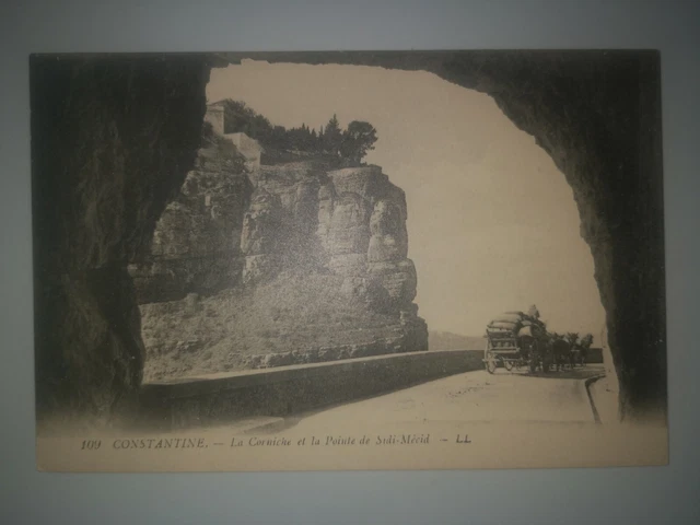 ALGERIE CONSTANTINE ROUTE DE LA CORNICHE
