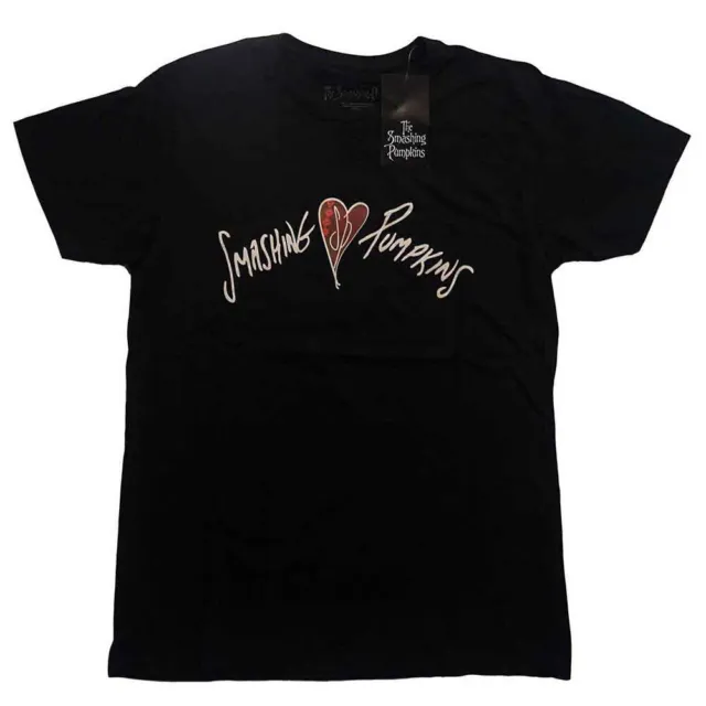 Officially licensed Smashing Pumpkins Gish Heart Mens Black T Shirt Classic Tee