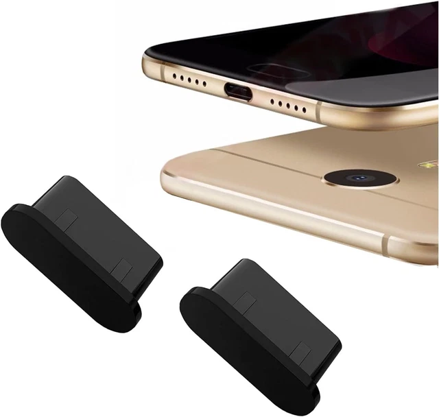 KASESSS Lot De 20 Bouchons Anti-poussière USB C En Silicone, Protection
