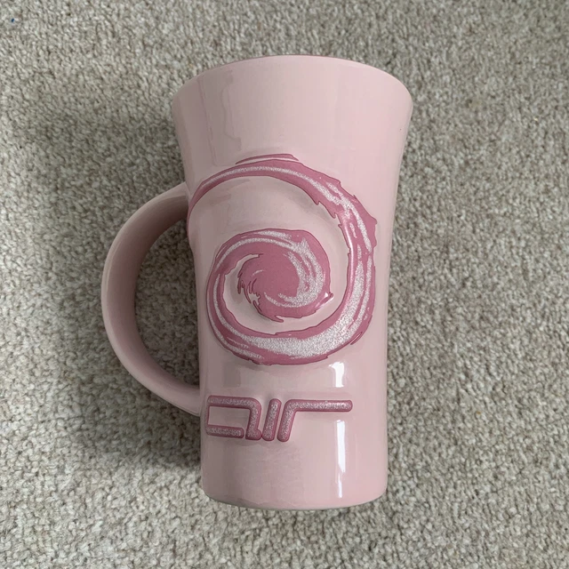 Pink Tall Alton Towers 3D Theme Park Air Mug Tussauds Group 2006 Galactica