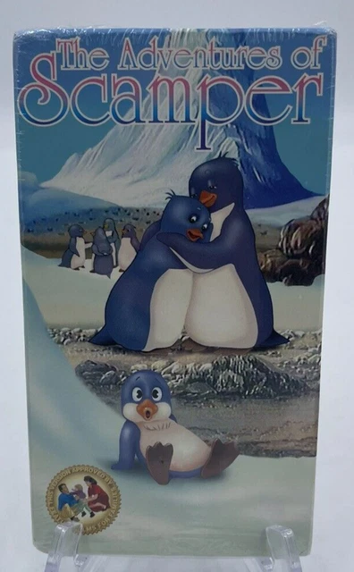 THE ADVENTURES OF Scamper VHS Tape New Sealed Feature Films For ...