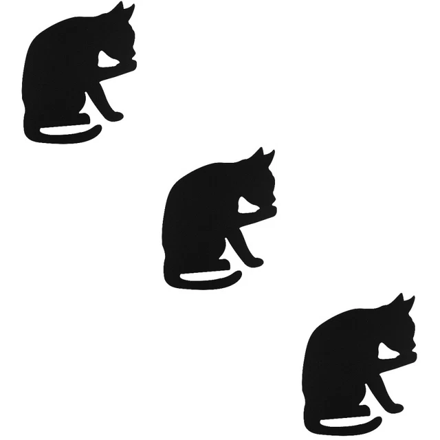 3 COUNT CAT Wall Light Night Silhouette Lights Voice Activated Lamp £37