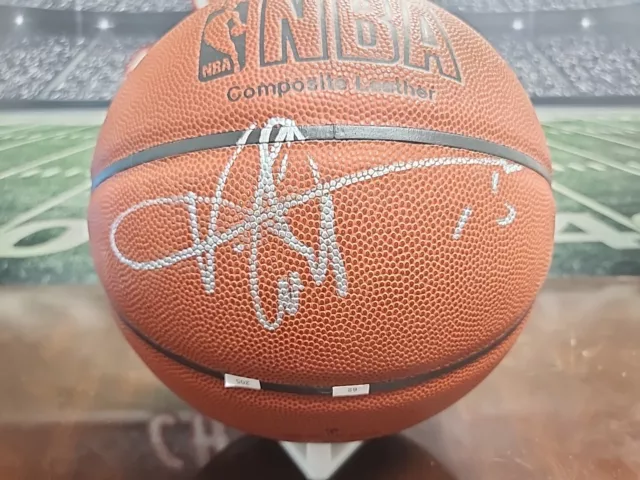 KJ: Vince Carter Autograph Signed Basketball Ball Raptors Beckett Authenticated